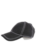 Dolce & Gabbana Men Black Cotton 6 Panel Baseball Capello Hat