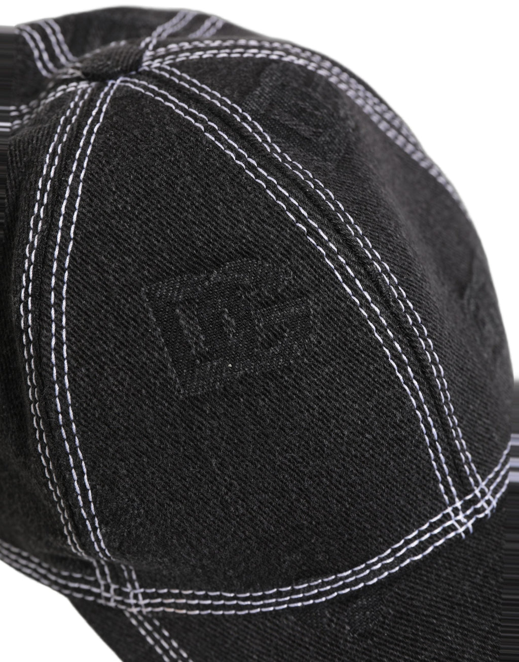 Dolce & Gabbana Men Black Cotton 6 Panel Baseball Capello Hat