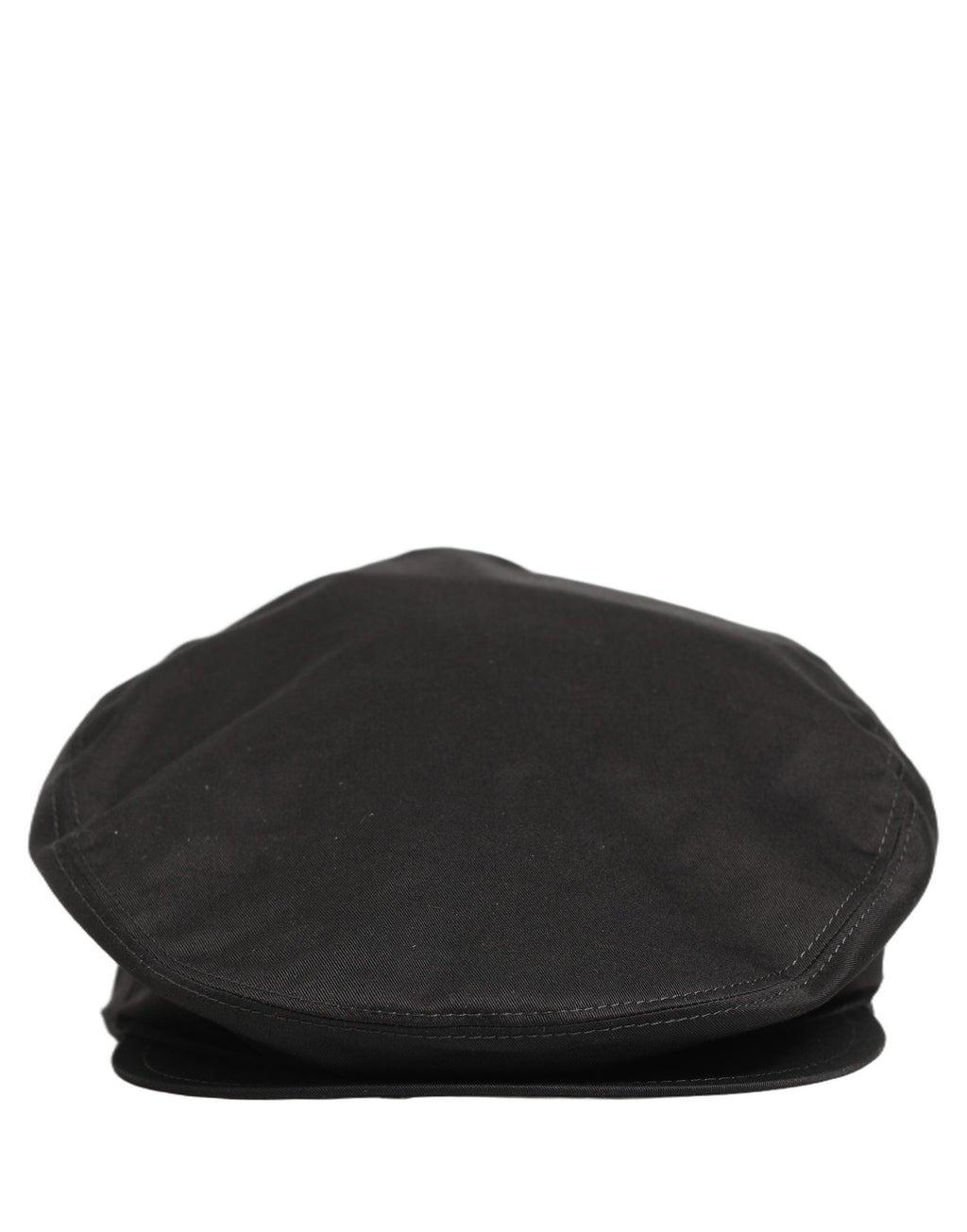 Dolce & Gabbana Men Black Cotton Stretch Newsboy Cloth Capello Hat