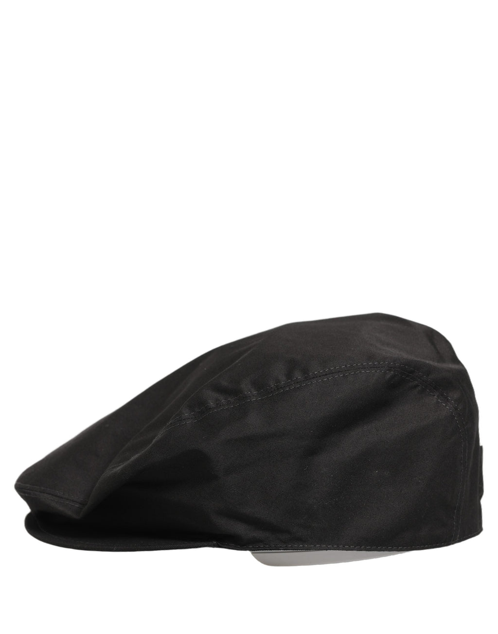 Dolce & Gabbana Men Black Cotton Stretch Newsboy Cloth Capello Hat
