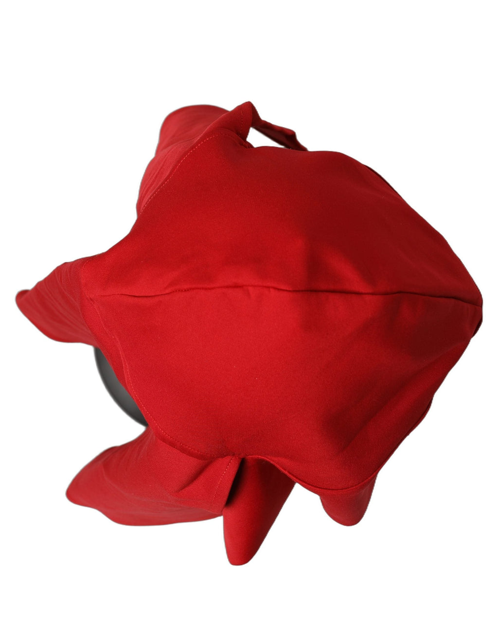 Dolce & Gabbana Women Red Polyester Whole Head Wrap Capello Hat