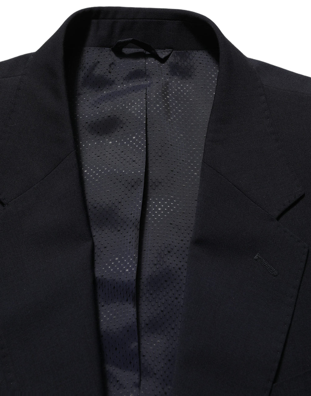 Dolce & Gabbana Black Wool Single Breasted Men Blazer Jacket