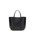 Tory Burch Black Calf Leather Bos Taurus Handbag