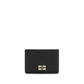Ganni Black Recycled Polyamide Wallet
