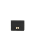 Ganni Black Recycled Polyester Wallet