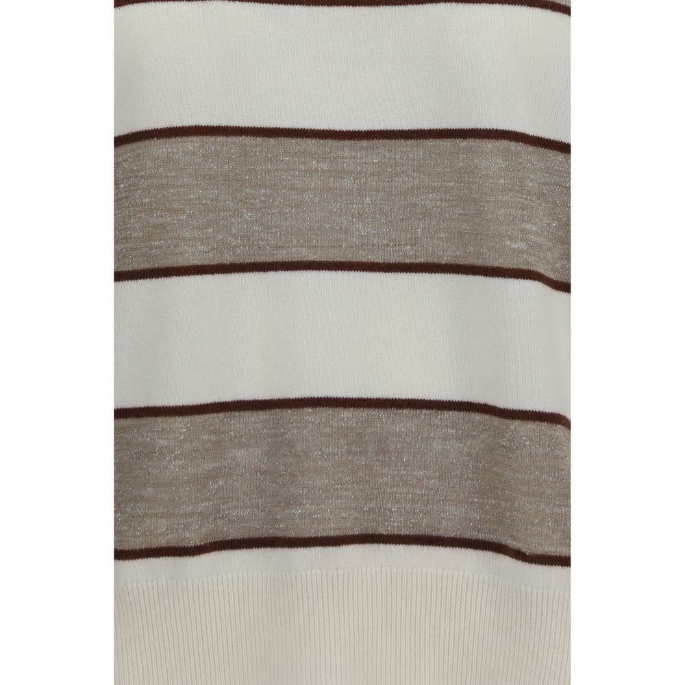 Brunello Cucinelli Beige Wool Oves Aries Sweatshirt