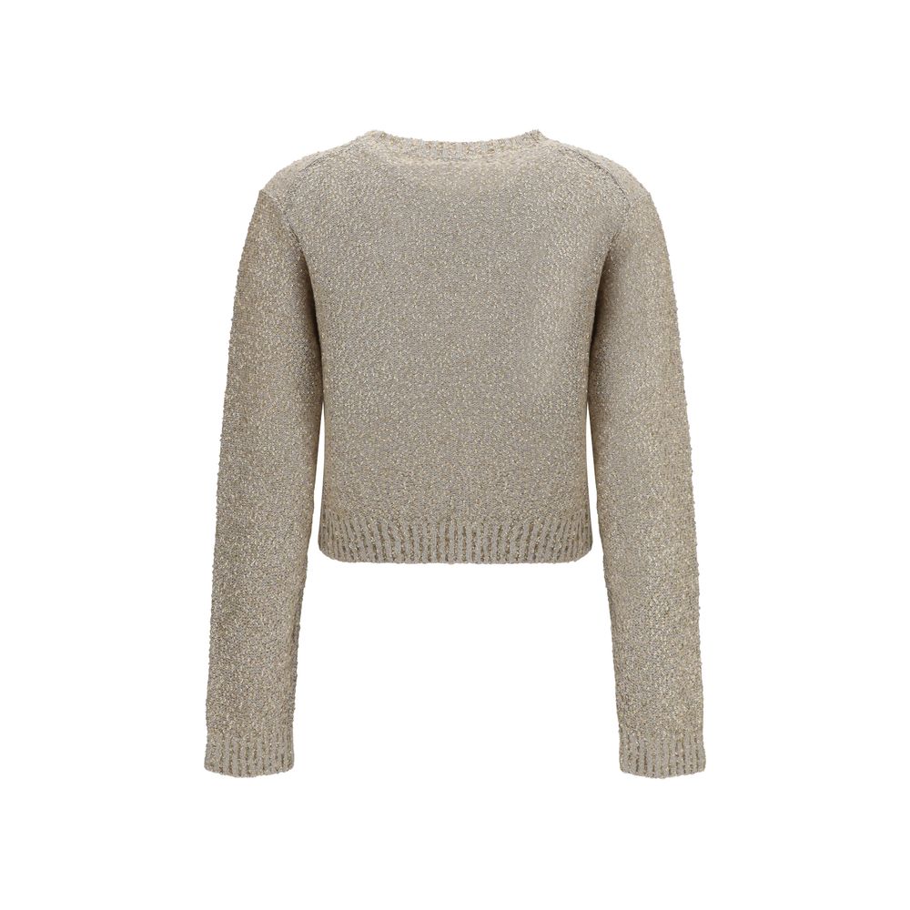 Brunello Cucinelli Beige Linen Sweatshirt Brunello Cucinelli