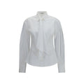 Brunello Cucinelli White Cotton Dress Shirt