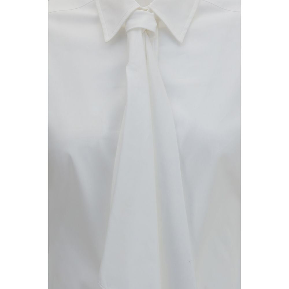 Brunello Cucinelli White Cotton Dress Shirt