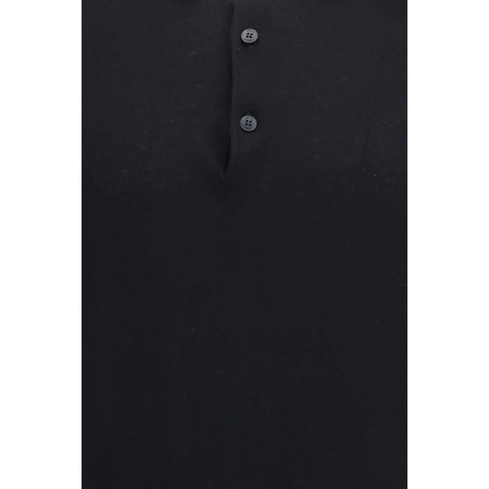 Premiata Black Cotton Polo Shirt