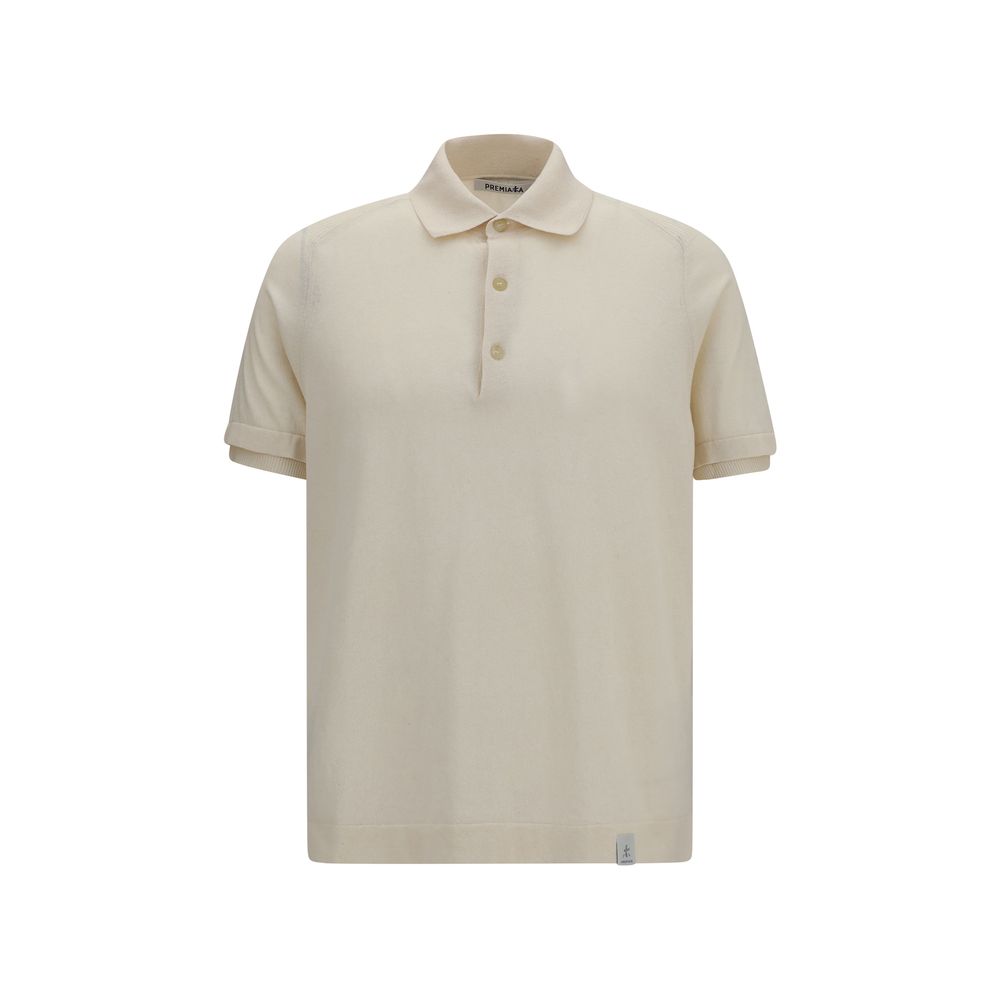 Premiata Beige Cotton Polo Shirt