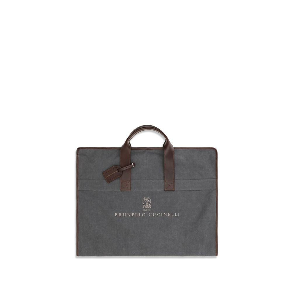 Brunello Cucinelli Gray Polyester Accessories