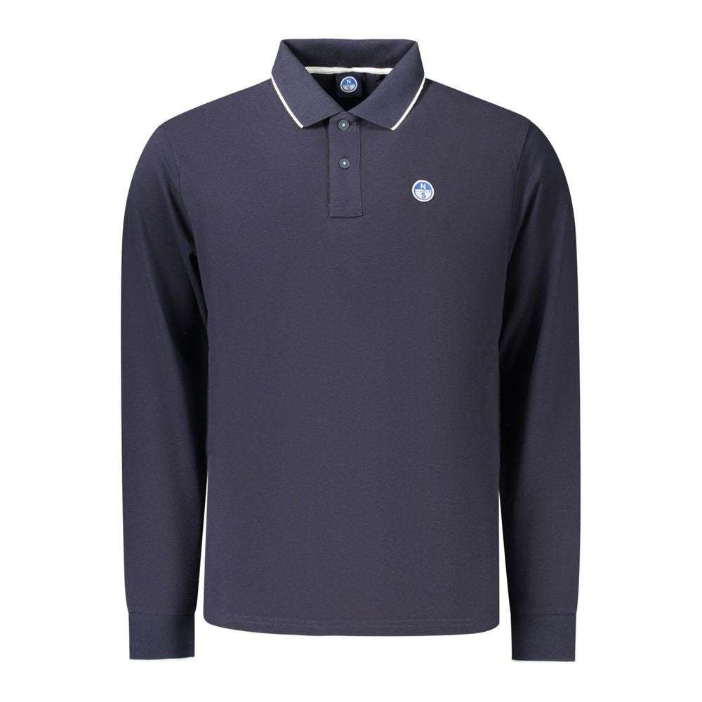 North Sails Blue Cotton Men's Polo