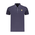 Marina Militare Blue Cotton Men's Polo Shirt