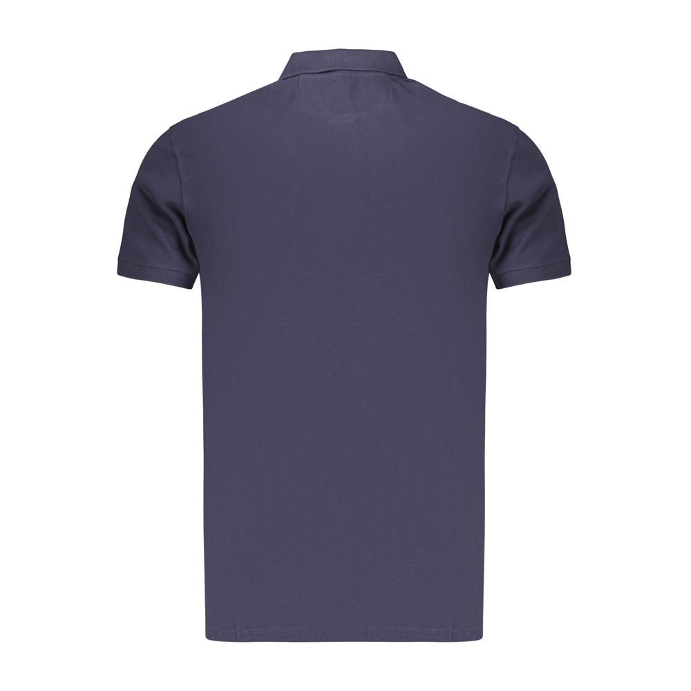 Marina Militare Blue Cotton Men's Polo Shirt