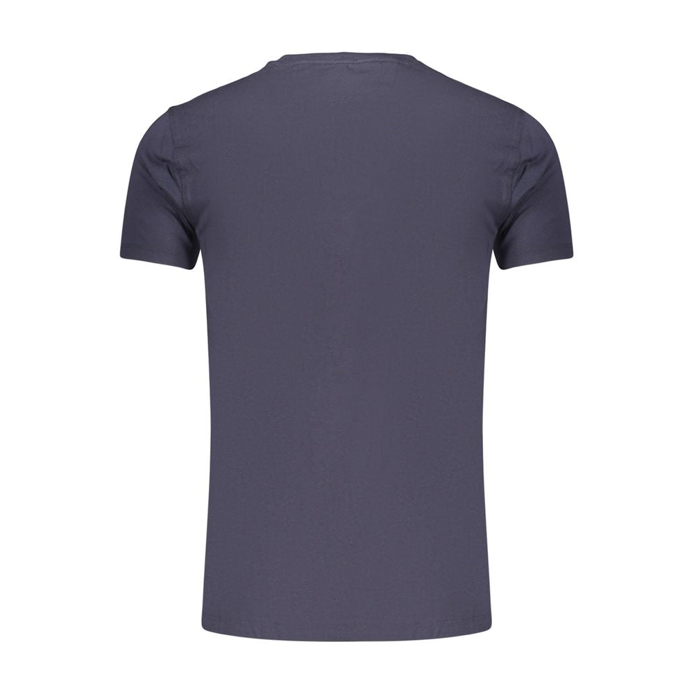 Marina Militare Blue Cotton Men's T-Shirt