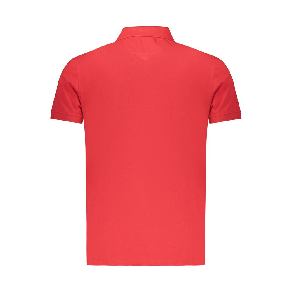 Marina Militare Rosso Cotton Men's Polo
