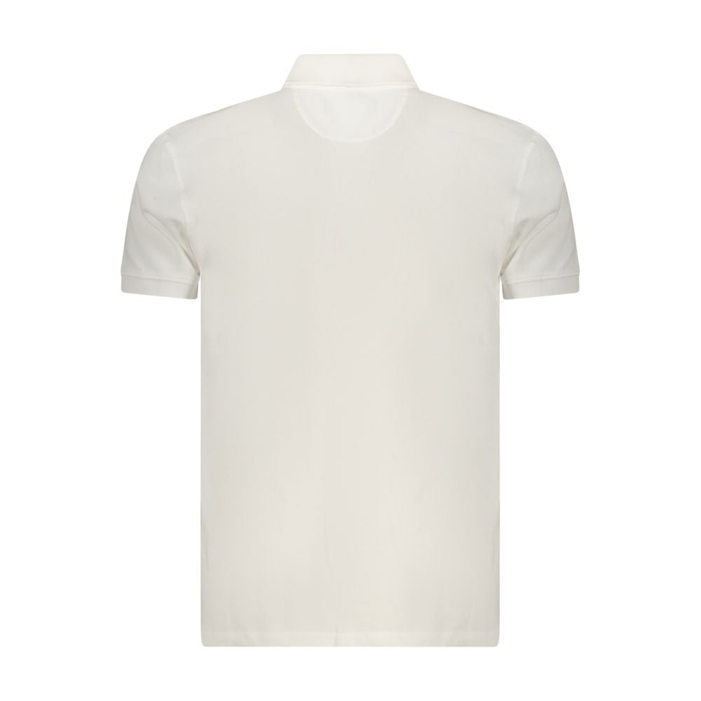 Marina Militare Bianco Cotton Men's Polo