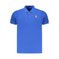 Marina Militare Blue Cotton Men Polo