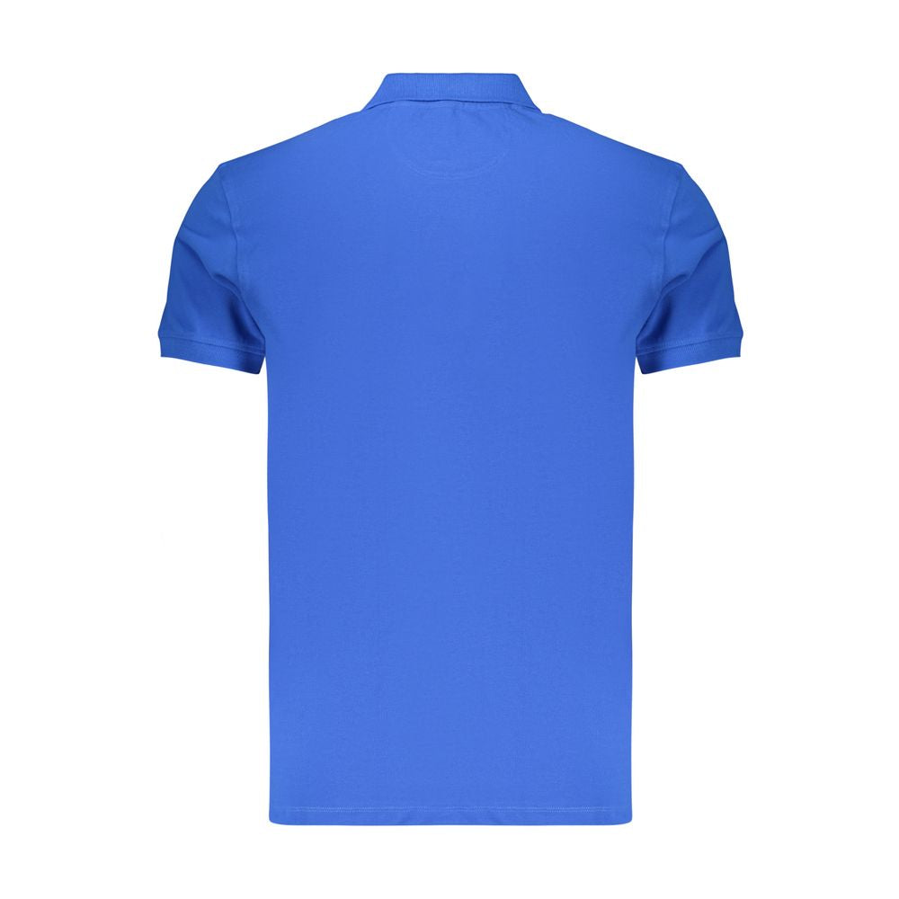 Marina Militare Blue Cotton Men Polo