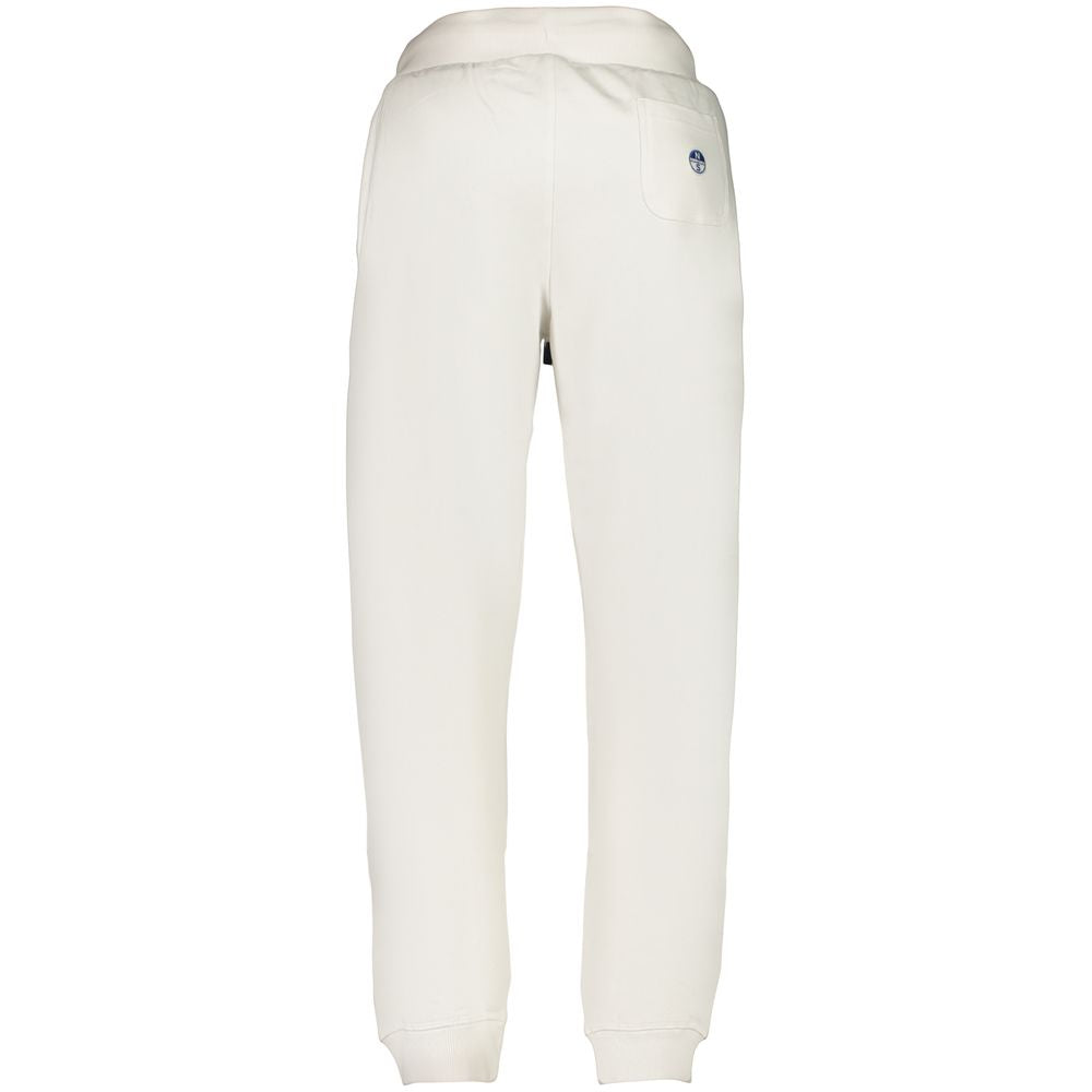 North Sails White Cotton Men's Trouser