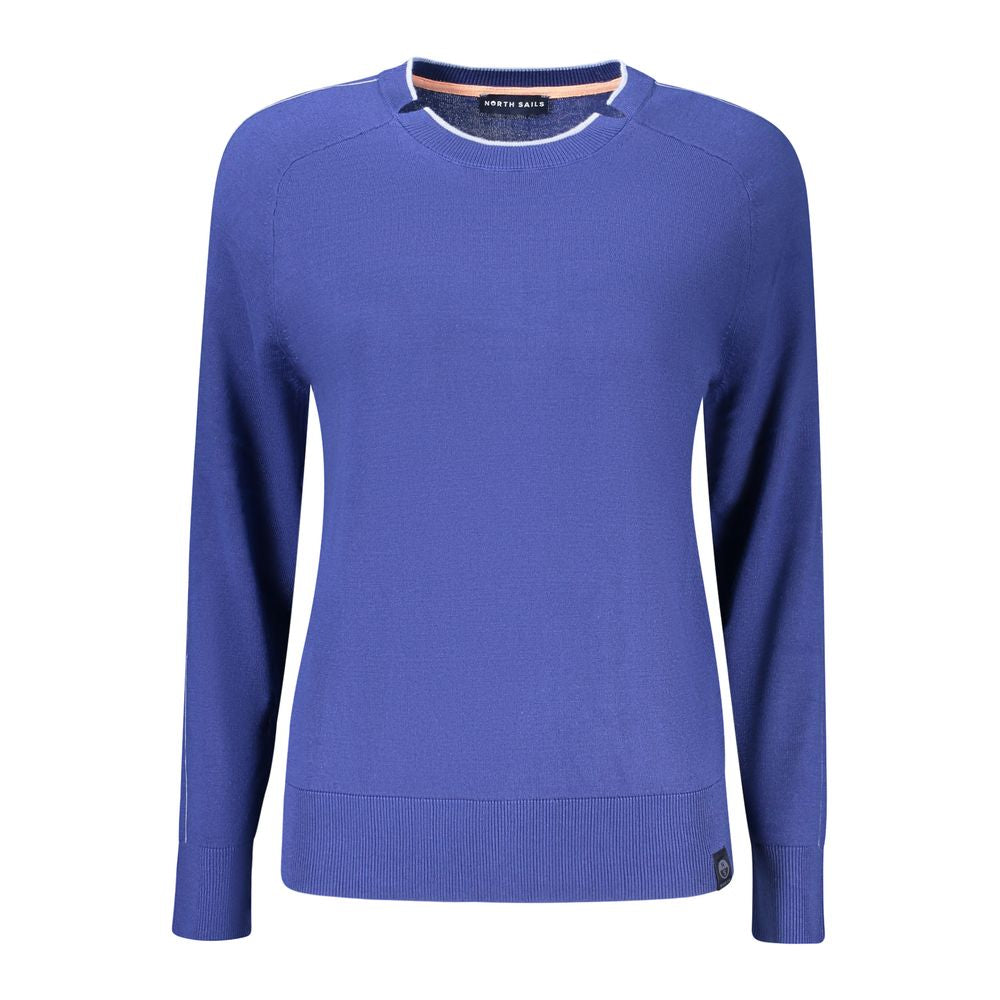 North Sails Blue Viscose Women's Sweater