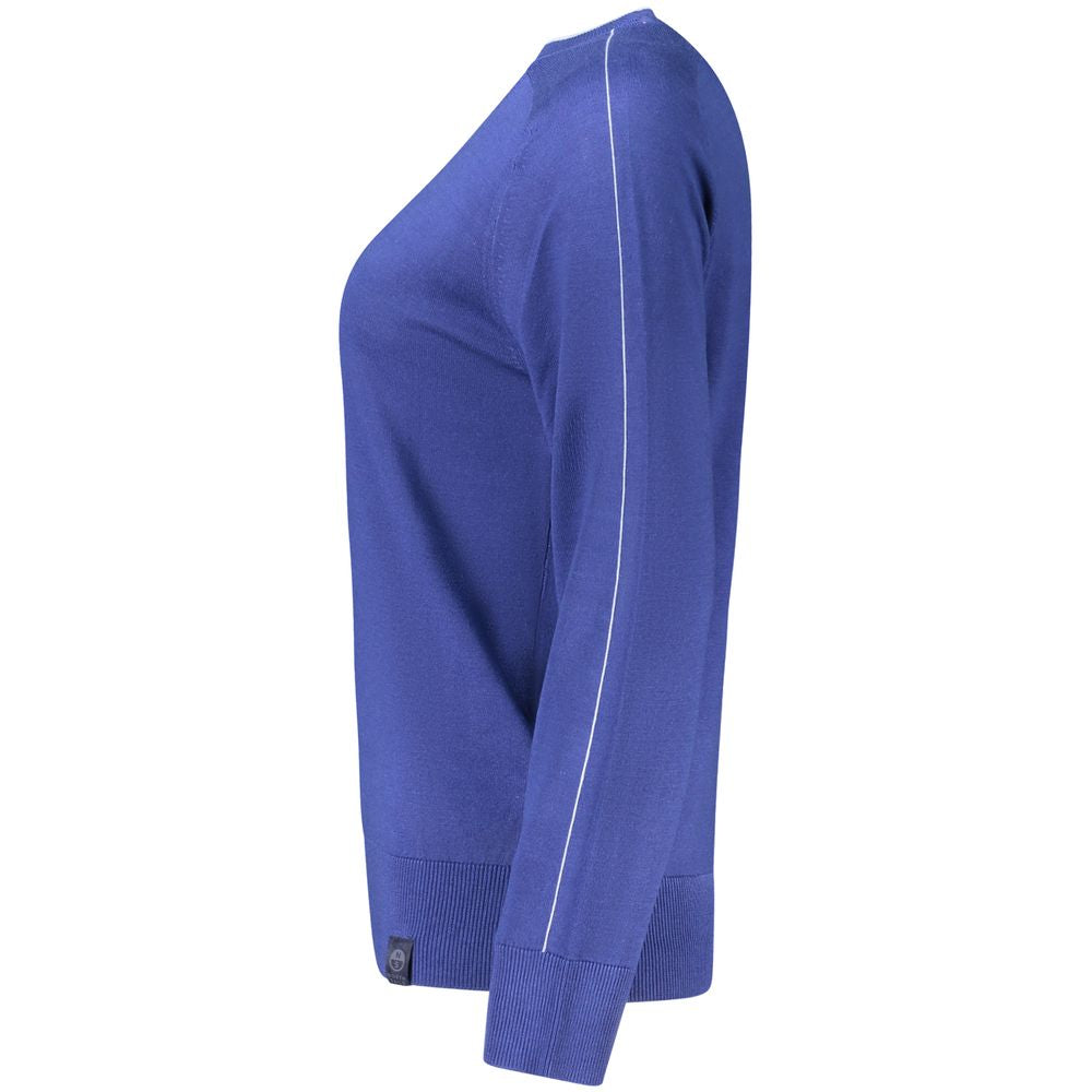 North Sails Blue Viscose Women's Sweater