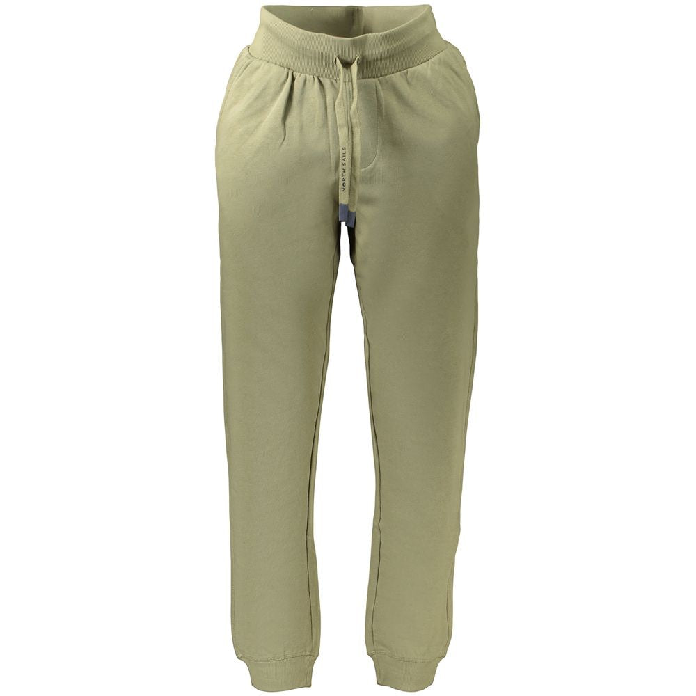 North Sails Green Cotton Men's Trouser