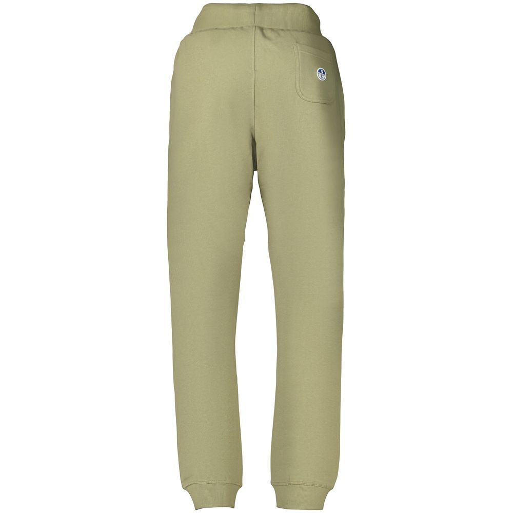 North Sails Green Cotton Men's Trouser