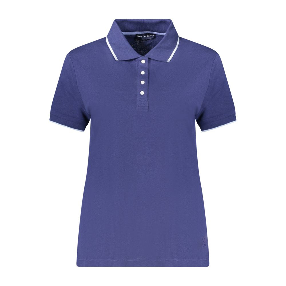 North Sails Blue Modal Womens Polo