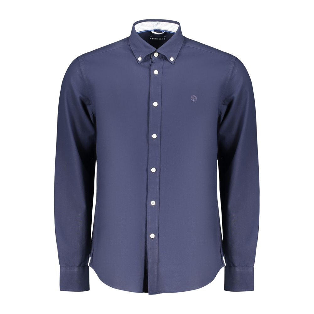 North Sails Blue Cotton Mens Shirt