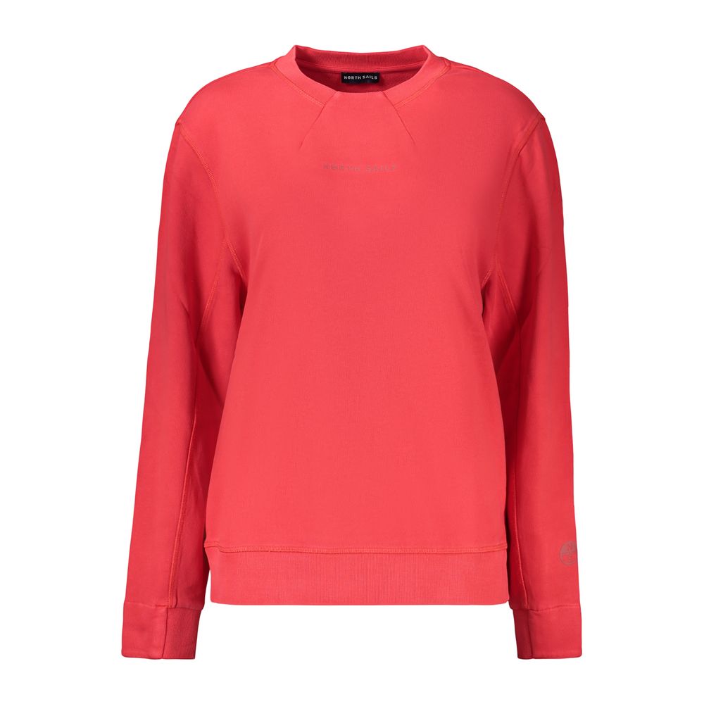 North Sails Rosso Cotton Women's Sweatshirt