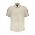 North Sails Beige Linen Men's Shirt