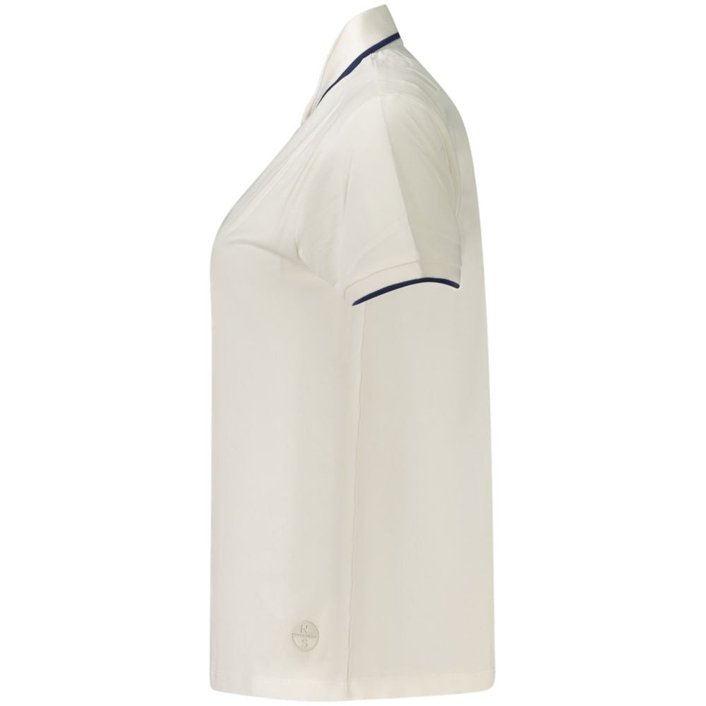 North Sails White Cotton Women's Polo Shirt