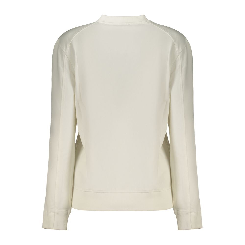 North Sails White Cotton Women's Sweatshirt North Sails