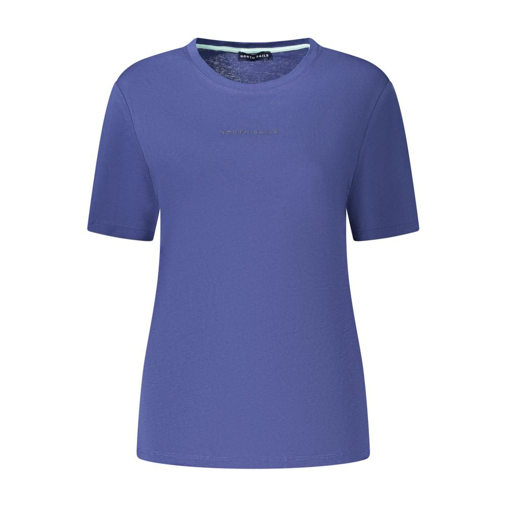 North Sails Blue Cotton Women's T-Shirt