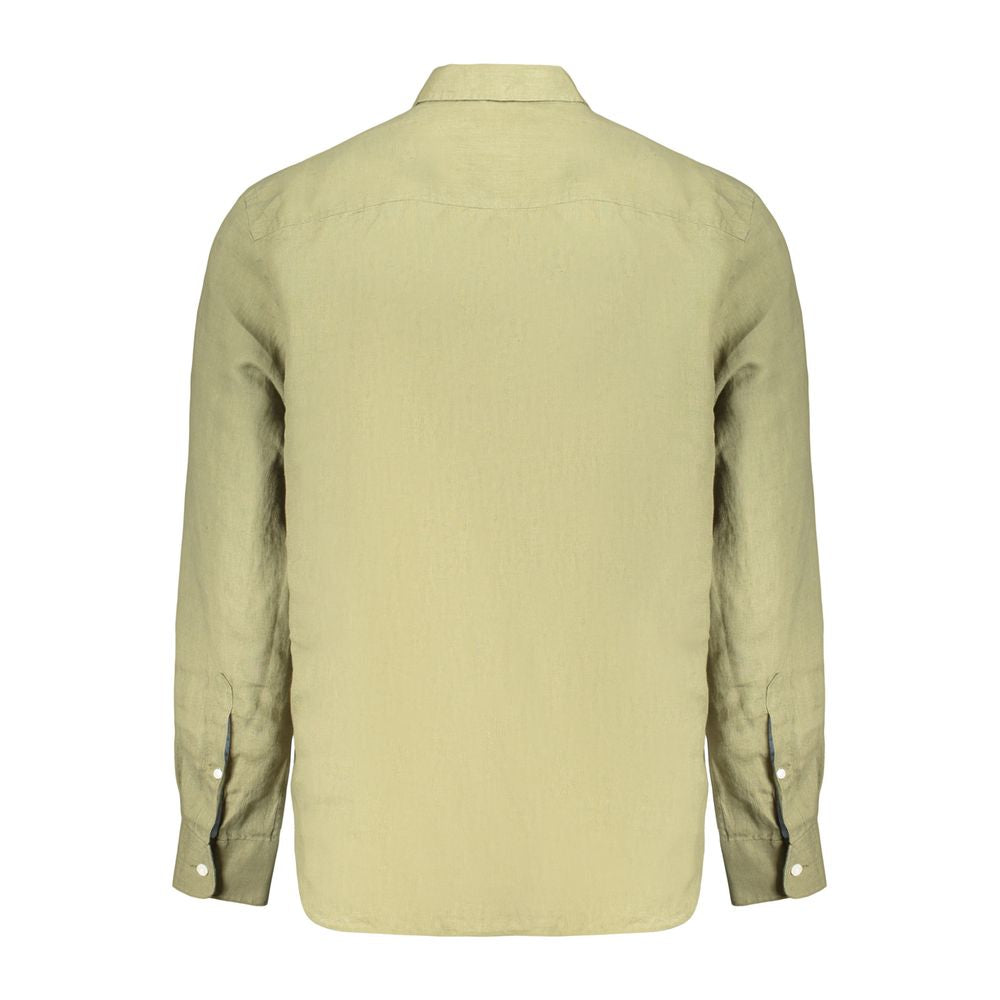 North Sails Green Linen Men's Shirt