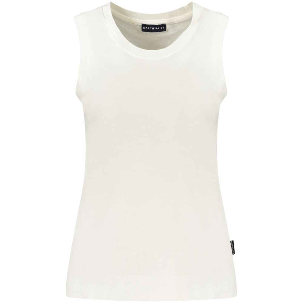 North Sails White Modal Women's Tank Top