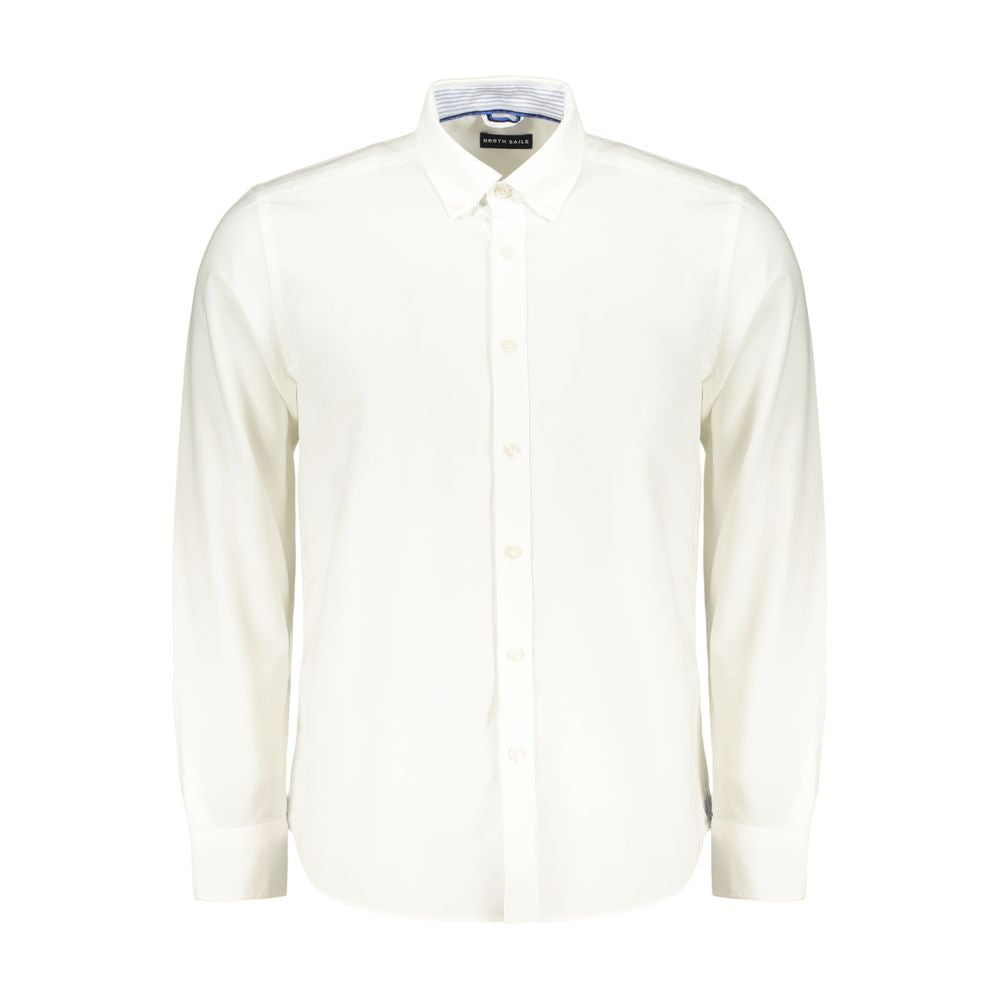 North Sails White Cotton Men's Shirt