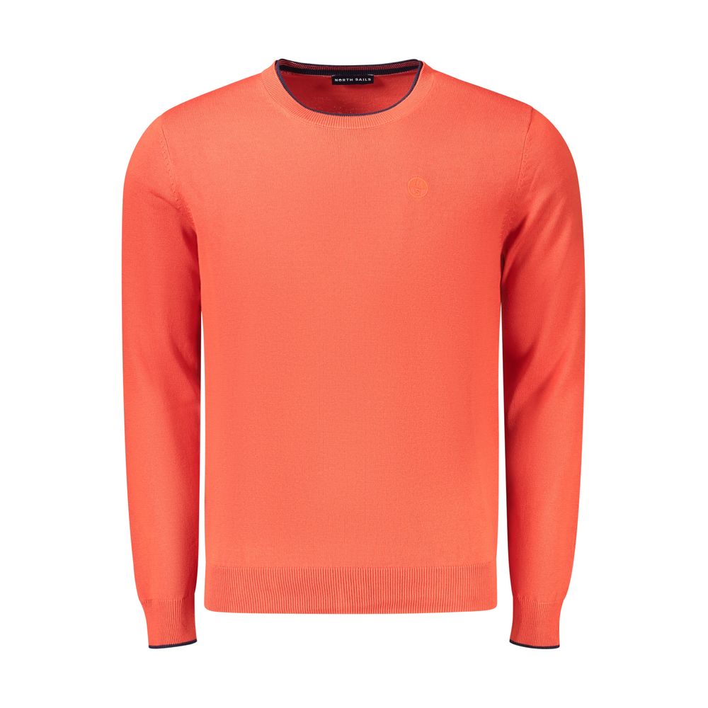 North Sails Red Cotton Men Sweater North Sails
