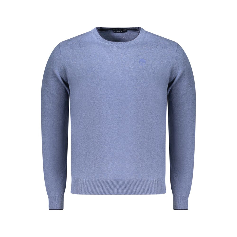 North Sails Blue Cotton Men's Sweater