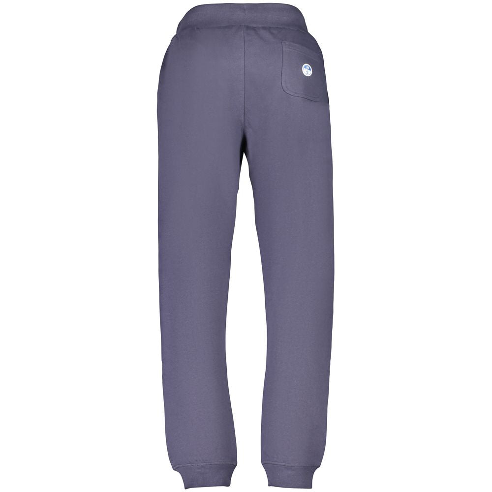 North Sails Blue Cotton Men Trouser