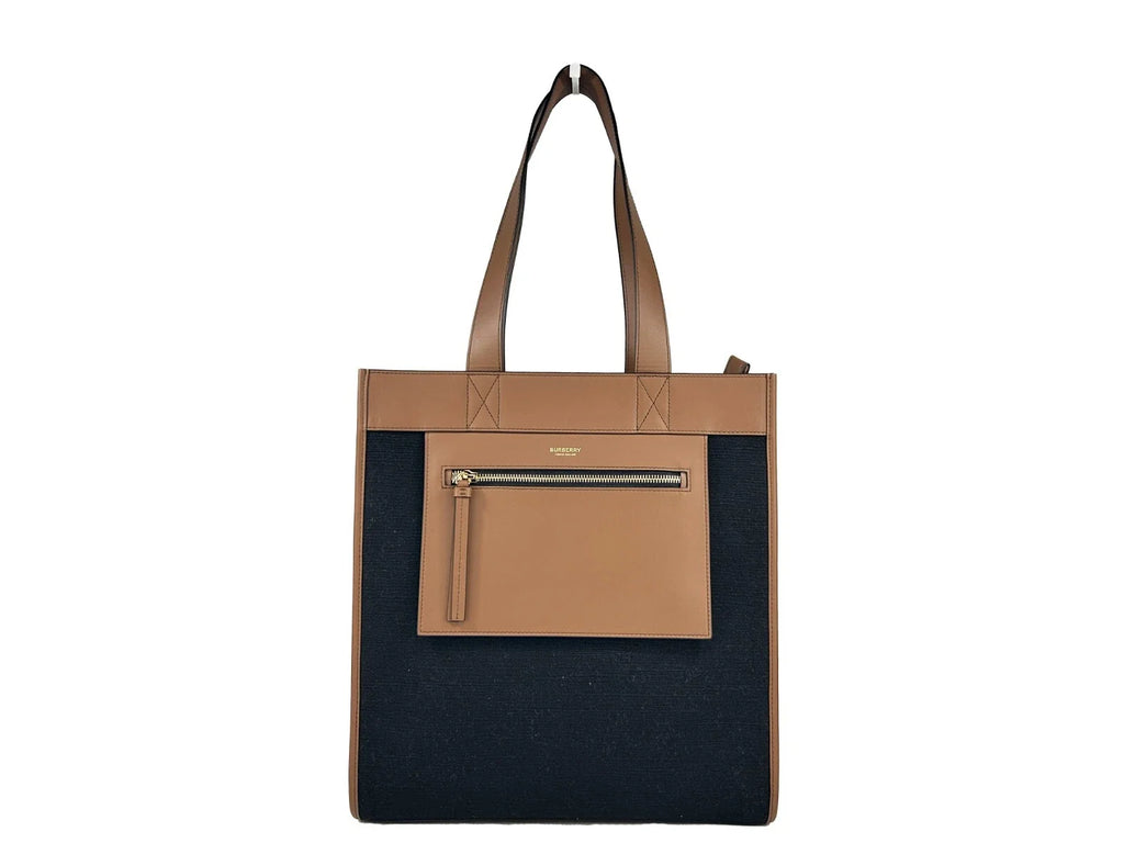Burberry Small Pocket Tote Manzon Bag Purse