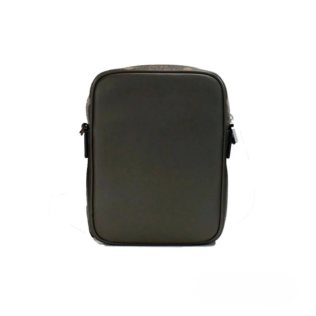 MCM Visetos Leather Camera Crossbody Bag