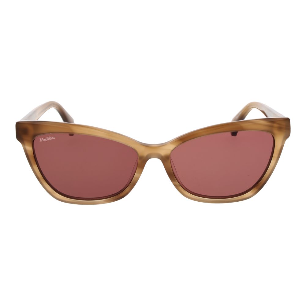 Max Mara Brown Acetate Sunglasses