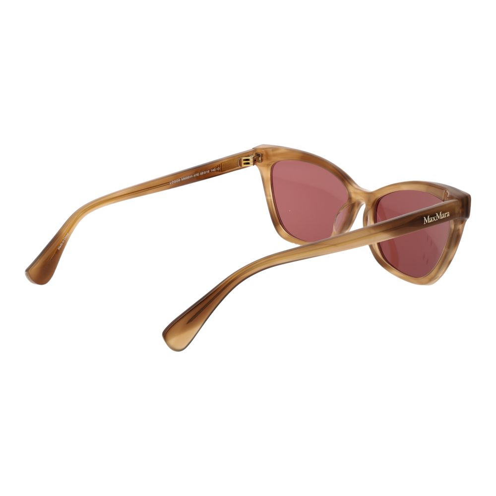 Max Mara Brown Acetate Sunglasses