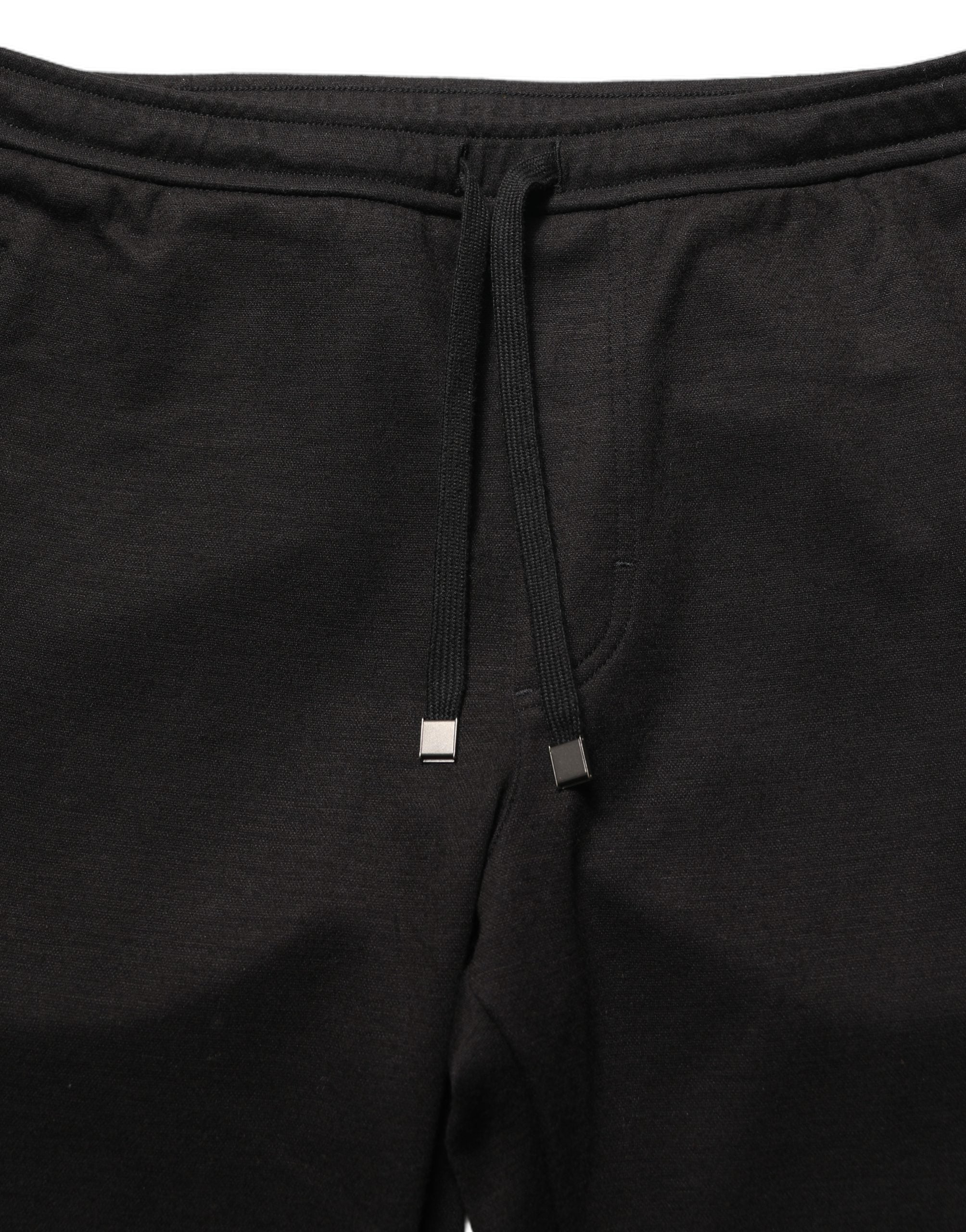 Dolce & Gabbana Black Wool Jogger Men Sweatpants Trouser Pants