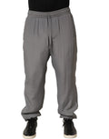 Dolce & Gabbana Gray Cotton Jogger Sweatpants Trouser Pants