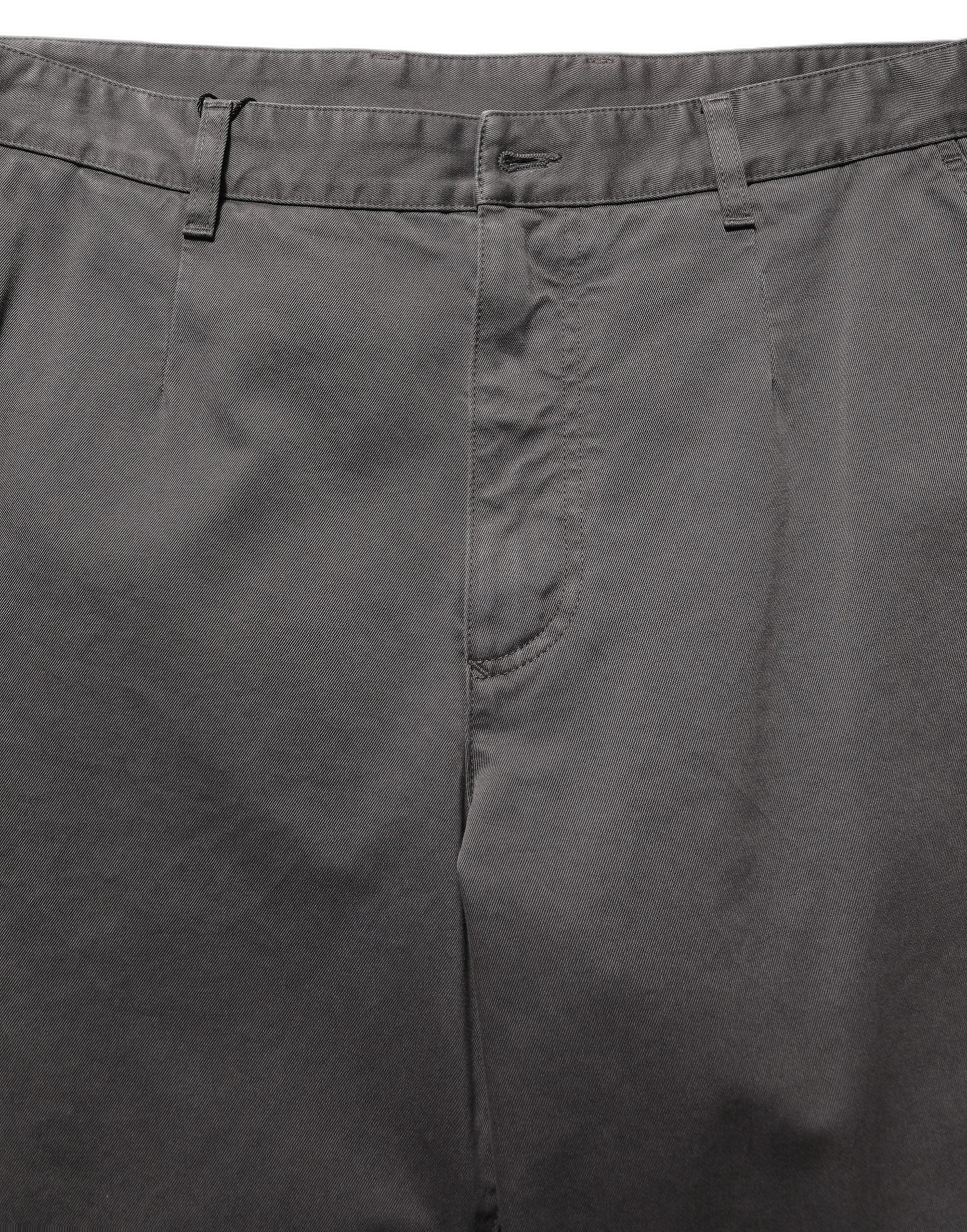 Dolce & Gabbana Dark Gray MidWaist Straight Men Trouser Pants