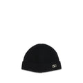 Valentino Garavani Black Cashmere Beanie